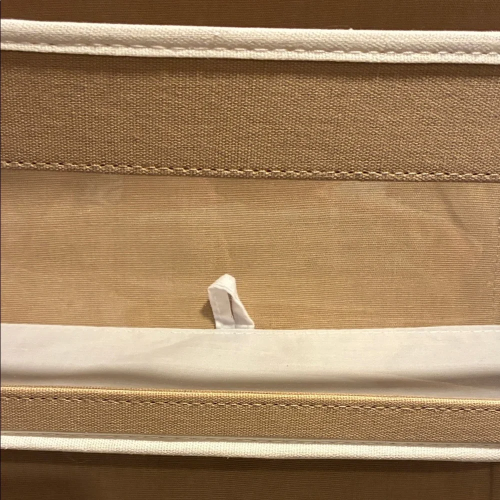 Beige Over-the-Door Storage Organizer 40” Long, 12” Wide